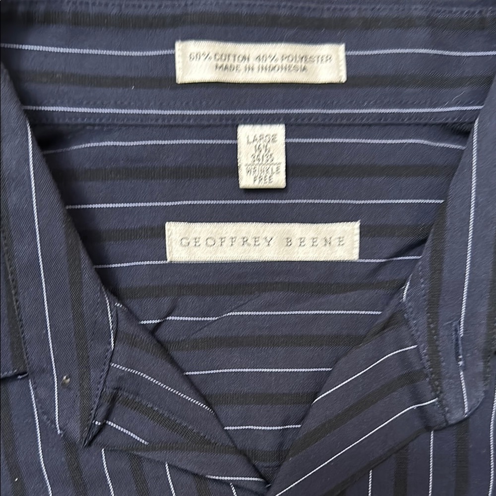 Collared Striped Button Down - image 2